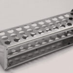 جا لوله آزمايش استيل 20 خانه