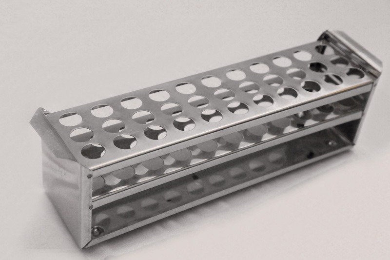 جا لوله آزمايش استيل 20 خانه