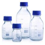 بطری درب آبی پلاستیکی 100 سی سی ایرانی