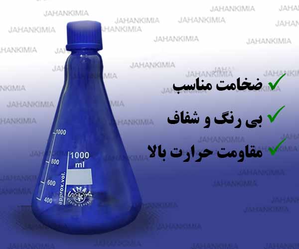 ارلن درپیچ دار شیشه ای