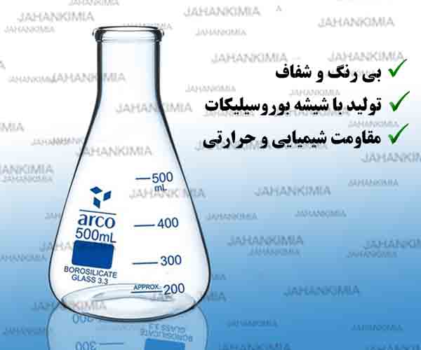 ارلن مایر شیشه ای