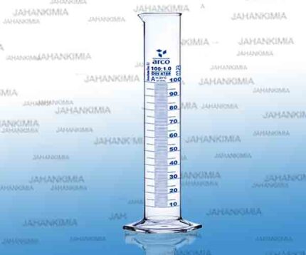 استوانه مدرج آزمایشگاهی شیشه