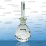 پیکنومتر شیشه ای آزمایشگاهی