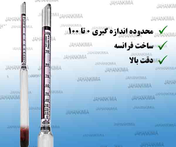 الکل سنج شیشه ای