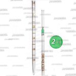 پیپت ساده آزمایشگاهی شیشه ای 2 میلی لیتر- SIMAX