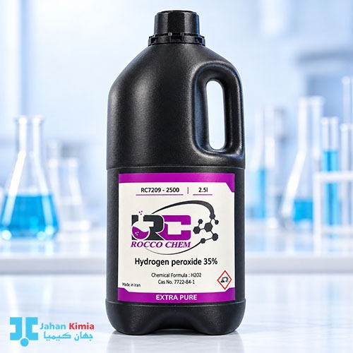 آب اکسیژنه ۳۵ درصد ROCCO CHEM حجم ۲٫۵ لیتر