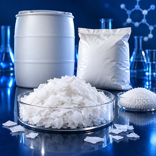 سود پرک و گرانول سدیم هیدروکسید برای مصرف صنعتی و آزمایشگاهی